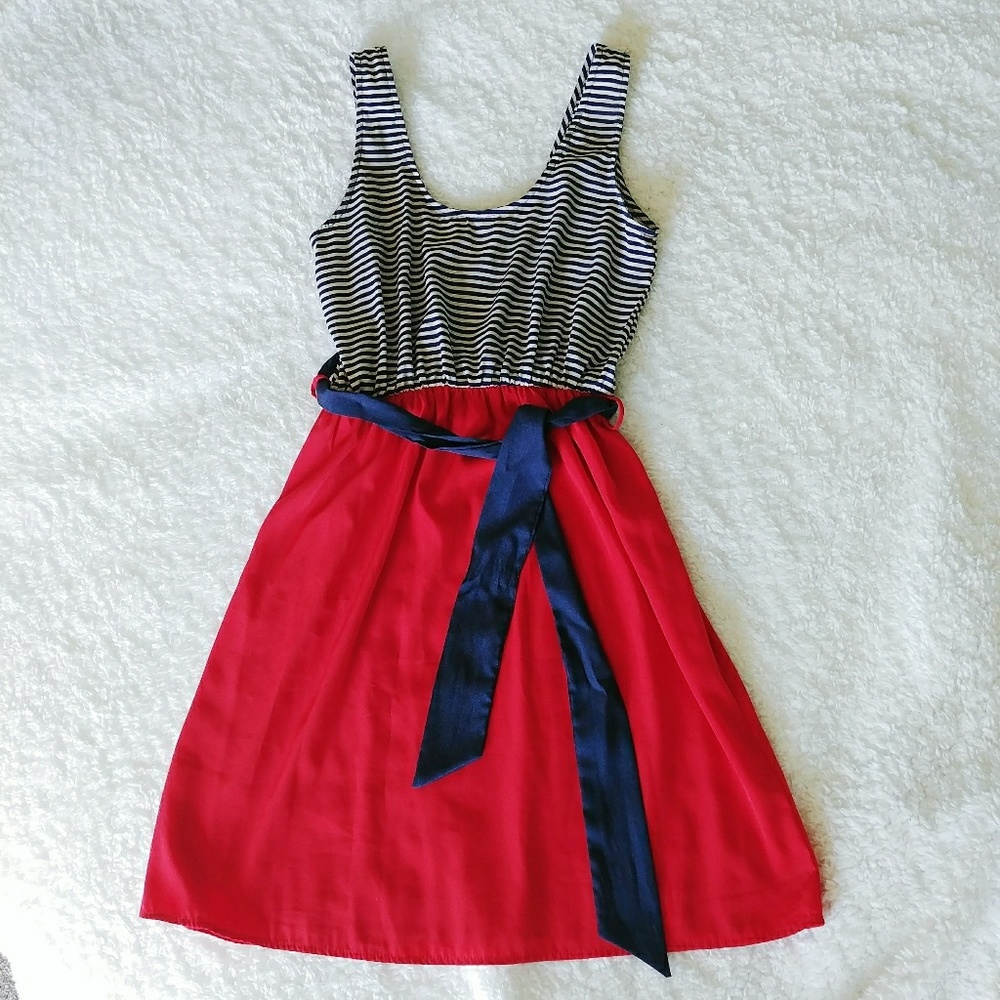 Red, White, and Blue Dress